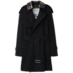 버버리   여성 트렌치 코트 FW24 8096563A1189 2895406 Black