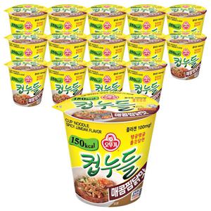오뚜기 컵누들 매콤찜닭맛 15개