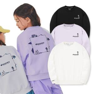 디스커버리키즈 [택가 69,000원] DKMT73046 키즈 아웃도어 백그래픽 기모 맨투맨