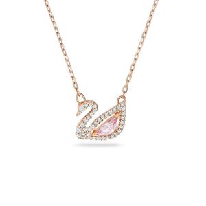 스와로브스키 5469989 Dazzling Swan 네크리스 핑크