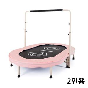 덤블링 아이워너 트램폴린 2인용 핑크 트램펄린