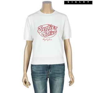 [시슬리] 캔디 반팔 니트티 SAKPC1431_IV