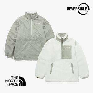 노스페이스 플레이그린 리버서블 양면 플리스 아노락 NJ4FP56 B