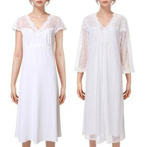 [비비안(언더웨어)]꾸띄르 우아한 실루엣 케미컬자수 원피스&가운세트 GW963BGW963E