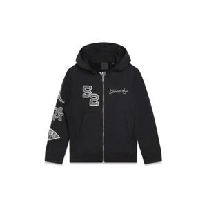 지방시 남아 블랙 짚업 후드 H25487K_09B