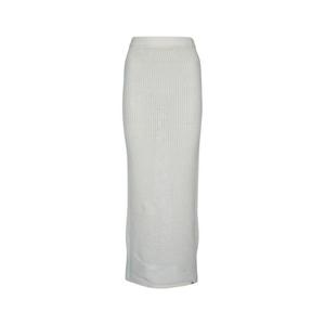 타미힐피거 진스 여성 화이트 롱 스커트 DW0DW17878 YBH