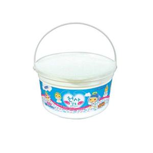 (도너랜드) 천사점토 350g 1통 흰색 클레이 소모품