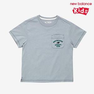 [뉴발란스] 키즈 에센셜 쿨링 반팔티 NK9EE1101U-15 반팔티