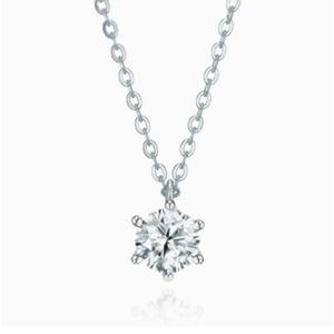 [로이드] 주문제작 2ct  2캐럿 6프롱 다이아몬드 목걸이 LND24011D