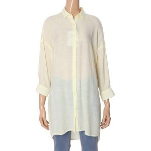 [뱅뱅]여성 롱 오버핏 7부 남방 (NSL210)