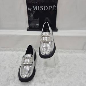 [미소페]By미소페 여성 보석 장식 포인트 로퍼 112HH419ZF009 SI