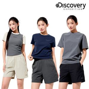 [디스커버리] 25SS 신상/여성/4부기장/기능성/냉감소재/프레시벤트 에센셜 스트레치 쇼츠 DWSP62053