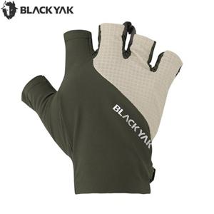 [블랙야크]아웃도어 미끄럼방지 등산 하프 장갑 라이트하프글러브B 2BYGVSU907KH