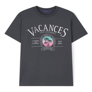 [클라이드]여성 VACANCES 그래픽 반팔티셔츠 FPBTS711