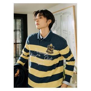 [빈폴멘][신상40%OFF]럭비 칼라넥 티셔츠  블루 (BC5241C15P)