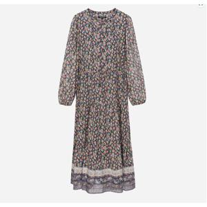 [써스데이아일랜드]보더 믹스 라운드 넥 원피스(T252MOP138W)