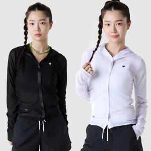 르꼬끄 여성 메쉬 셔링 커버업 가디건 QQ212OFT41