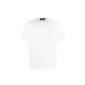디스퀘어드2 반팔 티셔츠 S75FZ0033STN836 100 White WHITE