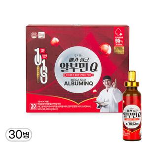 [공식] 김오곤 메가실크 알부민 Q 1박스(30병)