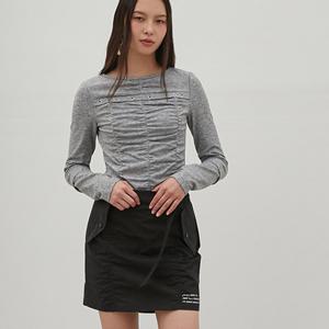 [에고이스트]아일렛 포인트 셔링 슬림 티셔츠 (EQ4CL061)