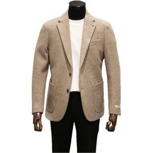 [본(정장)]본 BON F/W 가을겨울 캐주얼 베이지 모직져지 스판 자켓 BN3FEA231