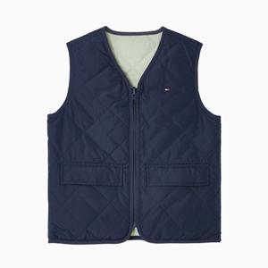 타미힐피거 키즈 T42F6QVT110BT2 리버시블 퀼팅 베스트