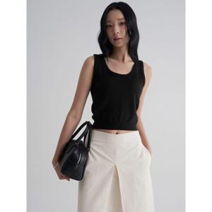 (325851LY45) [에잇세컨즈] 레이어드 베스트  블랙