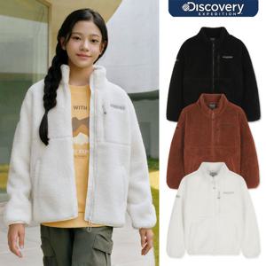 [디스커버리키즈]스탠넥 플리스 자켓 DKSS72056