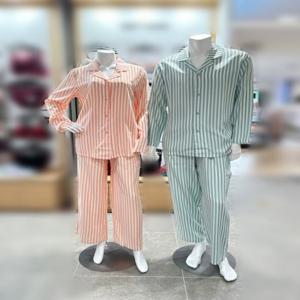 [보디가드] 예스 찰랑레이온 커플잠옷 긴팔파자마 YSWNA857 YSMNA857