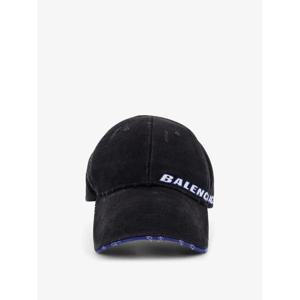 BALENCIAGA Cotton baseball hat with distressed effect 854036