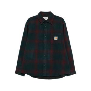 칼하트 긴팔 셔츠 I035324 34KXX GREEN RED