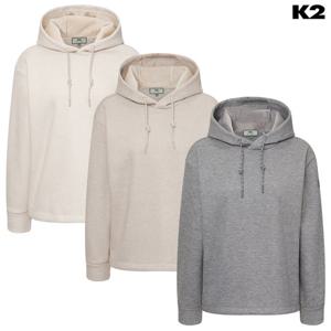 K2 여성 동계용  CORDY 후디 기모 티셔츠 W KWW25252-(GS)