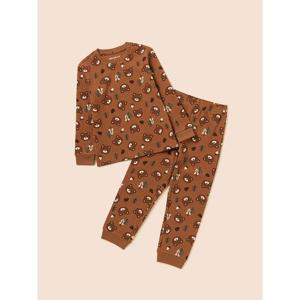 [빈폴키즈] 곰돌이 폴키 실내복 2PCS 상하 세트  브릭 (BI5X41U07C)