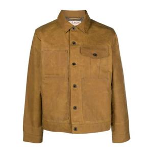 필슨 버튼 프론트 칼라 스웨이드 크루저 재킷 FMCPS0012 W0200