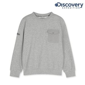 디스커버리키즈 키즈 포켓 포인트 기모 맨투맨 DKTR53056