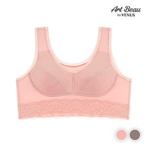 [비너스 아르보] 부드러운 터치감의 노와이어 수면브라(SKBRH336)