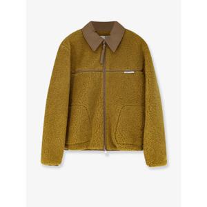 [AMI] 라프리마 남성 자켓 페이크 퍼 HJK856 PL0040374 VERT LICHEN /12