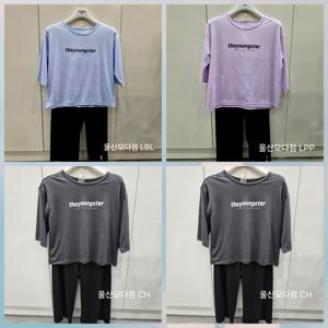 [폴햄키즈]2025년 8부기장  실내복 라운지 상하세트PYF3810