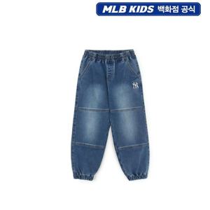 [MLB키즈] 스트릿 기모 져지 데님 조거 팬츠 7ADPB0756
