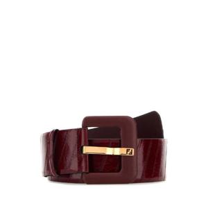 FENDI Burgundy leather Forever Fendi belt 8C0735AV5B F156U