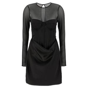 ROTATE BIRGER CHRISTENSEN Satin Corset Mini dress 115252100100