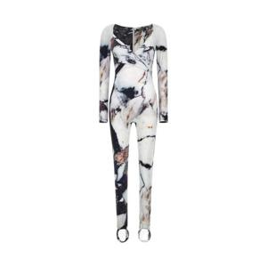 25 FW 로베르토 카발리 마블 프린트 점프수트 TWT134LNN18 TP443612163