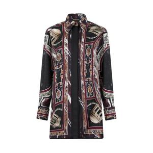 25 FW 로베르토 카발리 마블 프린트 셔츠 TWT129SKN43 TP443767773