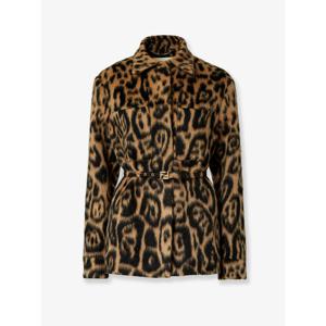 [FENDI] 라프리마 여성 자켓 Leo 울 GoTo FJ7561 AVJFF1T6O CAMEL25 /12