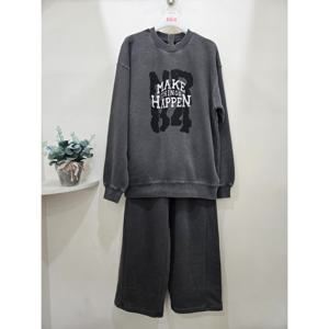 [소이]노기모 피그먼트 맨투맨셋트 25W543252320