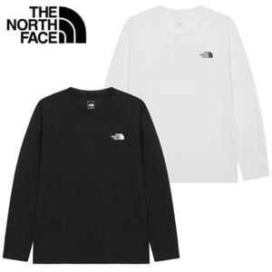 노스페이스 NT7TR58 남여공용 레귤러핏 긴팔티 NSE 라운드 티셔츠