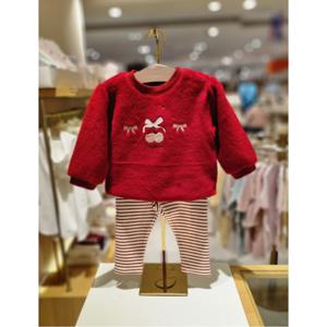 (밍크뮤10) 25FW 신상(RD)블링리본체리상하복 HK (35C13610030)
