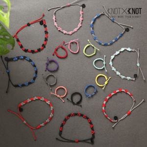 [KNOTXKNOT]남여 매듭 하트인연 실팔찌
