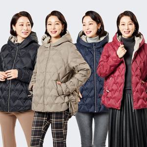 [마담엘레강스] 브이로그 구스다운 점퍼 K234JP01