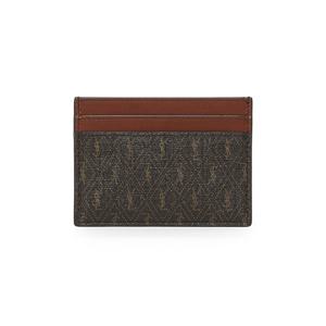 생로랑 647148 FABLK 2166 카산드라 모노그램 캔버스 카드지갑